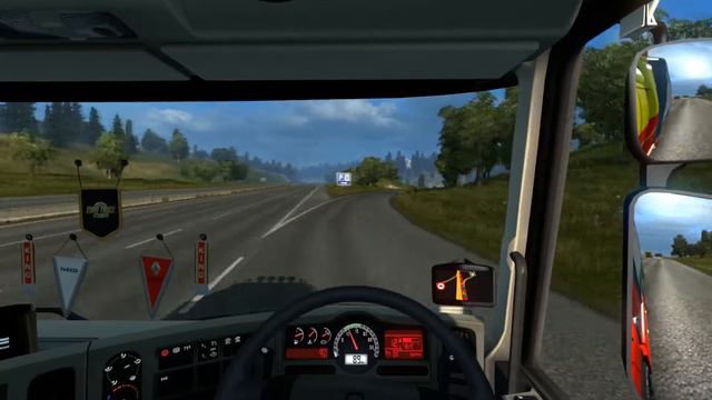 Euro Track Simulator 2 MP || Рейс: Kiel - Liège #1 смотреть онлайн