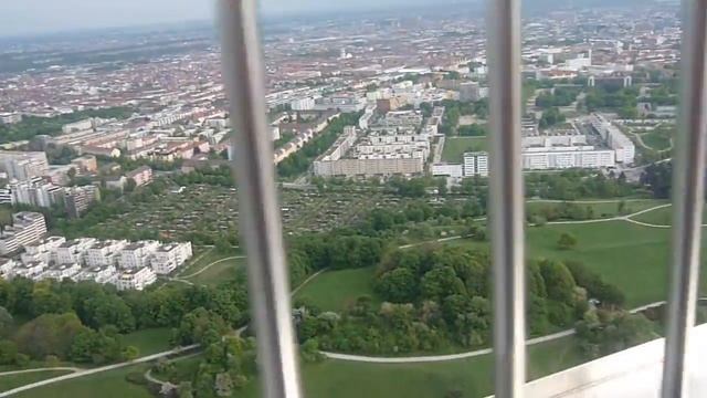 Munich - Olympiapark - Olympiaturm смотреть онлайн