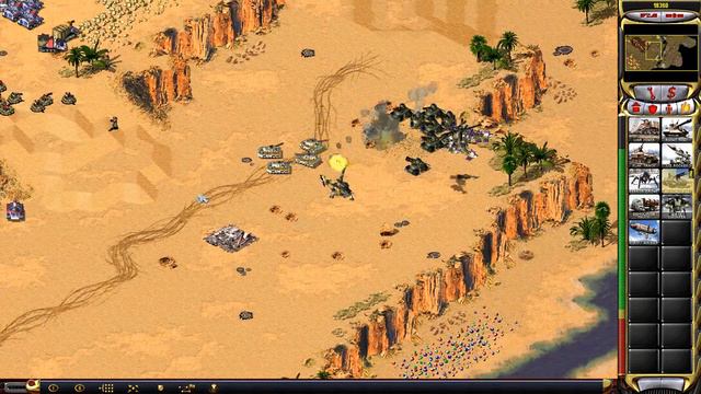 Terror Drone Rush - Command & Conquer: Yuri's Revenge online 2 vs 2 - Death Valley Girl Map смотреть онлайн
