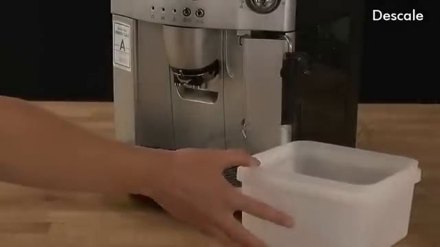 Delonghi Coffee Machine - Descale Instructions смотреть онлайн