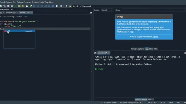 use of if ,elif,else in python смотреть онлайн