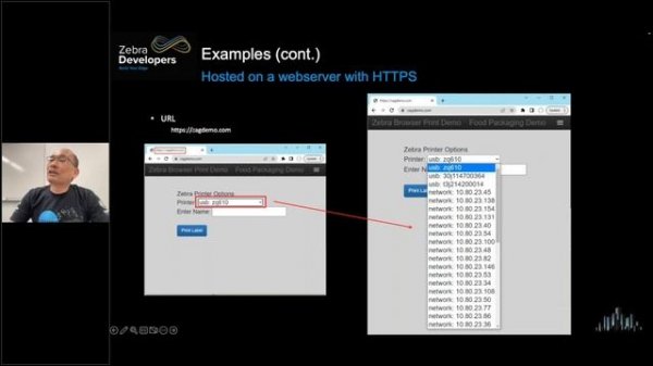 Zebra DevTalk | Printing from Browsers on Windows, OSX, and Android™ with Zebra’s Browser Print SDK