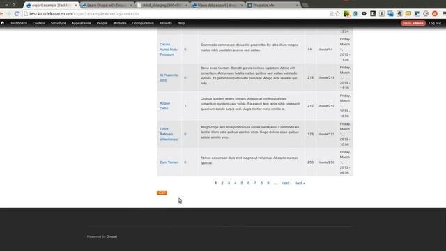 Drupal 7 Views Data Export Module - Daily Dose of Drupal episode 120 смотреть онлайн