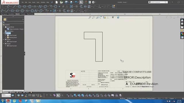 Solidworks - Drawing Template vs Sheet Format смотреть онлайн