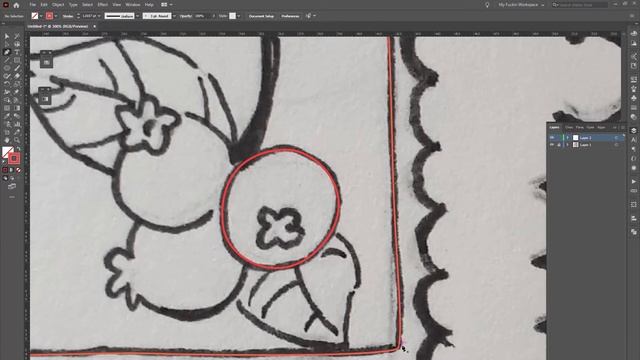 How to trace a sketch with the pen tool | Adobe Illustrator | Absolute Beginners смотреть онлайн
