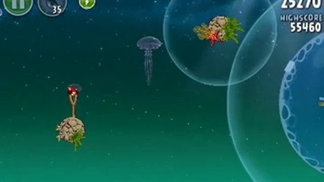 Pig Dipper 6-3 Angry Birds Space 3-Star Walkthrough (No Power Ups) смотреть онлайн