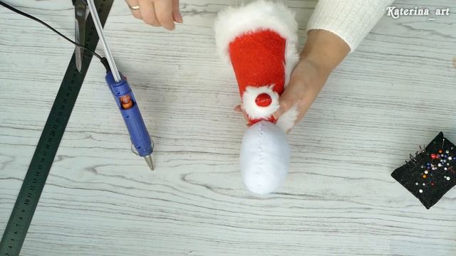 ДЕД МОРОЗ Своими руками.Как сшить Деда Мороза.Santa Claus with your own hands How to sew Santa Clau смотреть онлайн