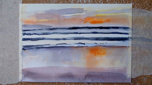 Watercolour sketching plein air with Grabie watercolors смотреть онлайн