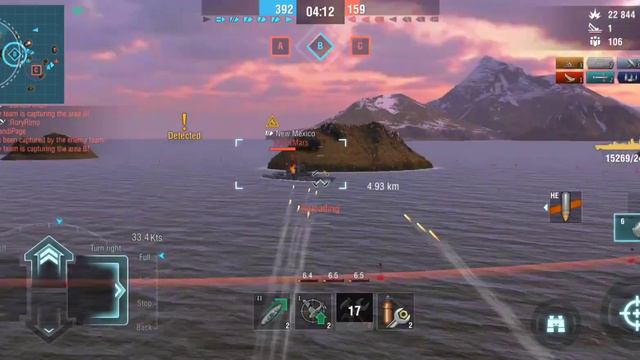 World of Warships Blitz - De Grasse (Premium French Cruiser) смотреть онлайн