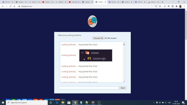Chatpanti.com Online Chat Website with Strangers People with Image and Text Message Review 2020 смотреть онлайн
