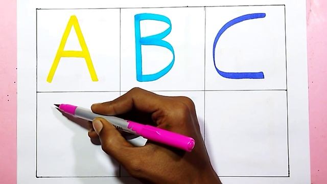 abcd, abcde, a for apple b for ball C for cat,alphabet, phonics song, अ से अनार, English abcd part- смотреть онлайн