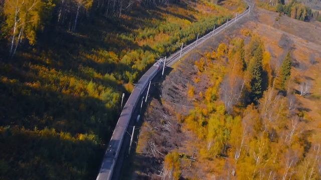 Осень. Урал. Железная дорога. Очередной этап ж/д съёмки. август-сентябрь 2018 года. смотреть онлайн