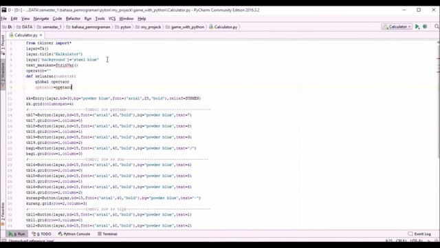 Python-Program Kalkulator смотреть онлайн