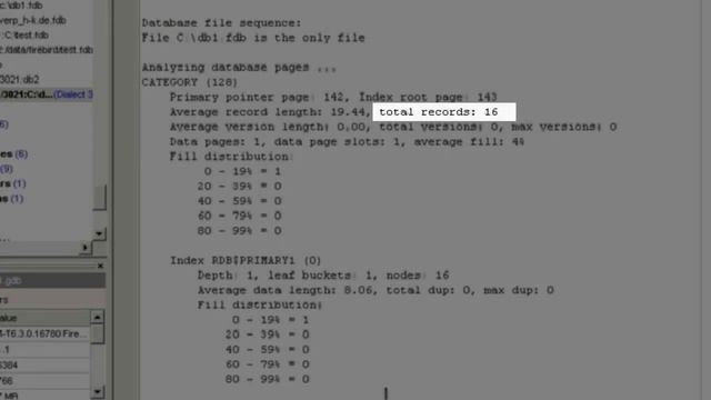 Firebird Training for DB Admins: 07 Firebird database pages смотреть онлайн