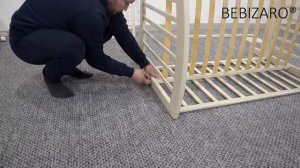 Видео инструкция по сборке кроватки BEBIZARO REGENCY