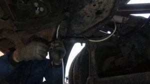 Установка двухпроводного крана на КАМАЗ 6520