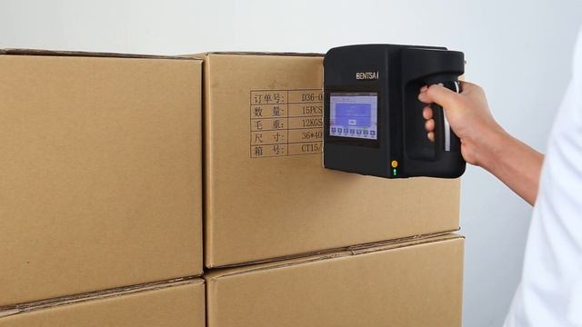 BENTSAI 100mm hand inkjet coder printer смотреть онлайн