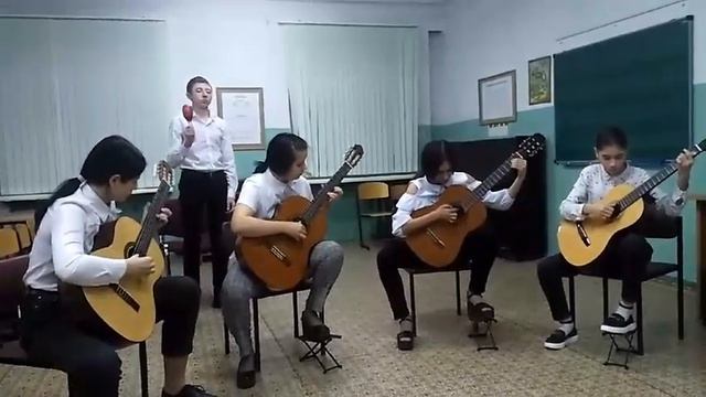 Ансамбль гитаристов П. Роч " Хабанера" смотреть онлайн