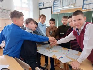 Наши любимые мальчики 5 В класса