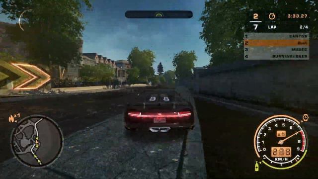 One On One Battle || Bugatti Chiron Vs Lamborghini Sesto Elemento || NFS Most Wanted Remastered || смотреть онлайн