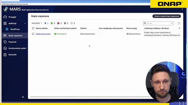 Darmowy backup Wordpress z QNAP смотреть онлайн