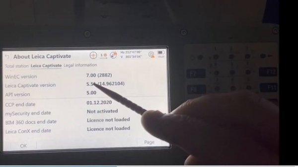 How to Interface a Leica CS20 to a TS16 via RH17 : Part 2 How Interface TS12 /1200 to a CS20