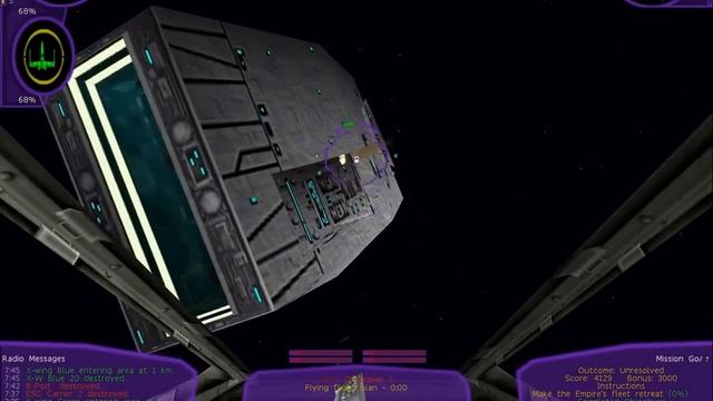 Star Wars X-Wing Alliance - Defend Shipyard (Full Gameplay) смотреть онлайн