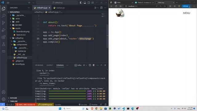 Reflex: Write Python and Build REACT.JS Apps смотреть онлайн