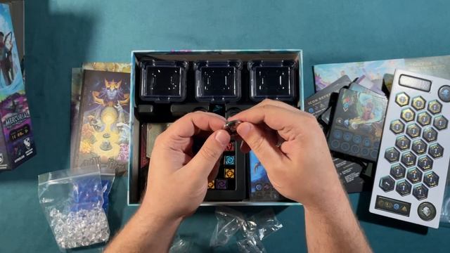 Распаковка настольной игры Mercurial смотреть онлайн