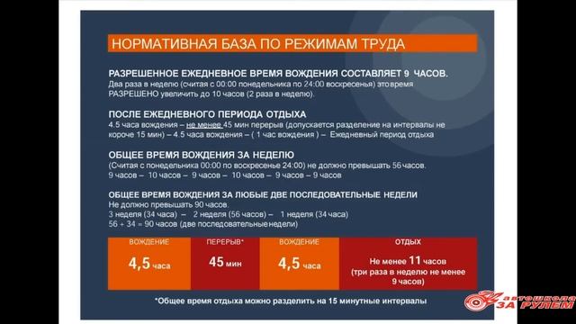 Особенности ПДД для категории С смотреть онлайн