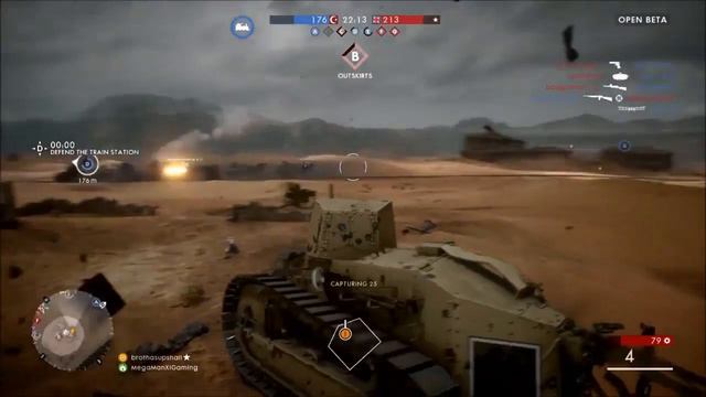 THE BEST TANK CLASS IN BATTLEFIELD 1 - PS4 Gameplay смотреть онлайн