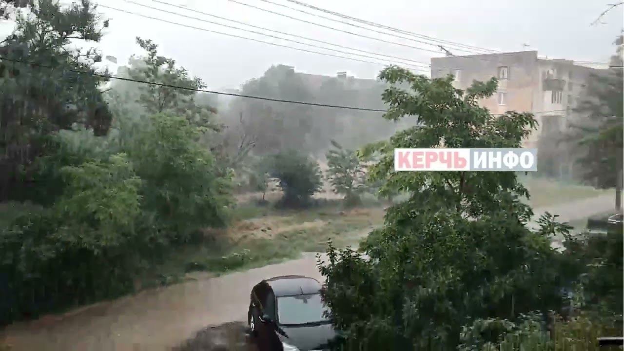 «В Багерово уже потоп»: жители поселка прислали видео в КерчьИНФО смотреть онлайн