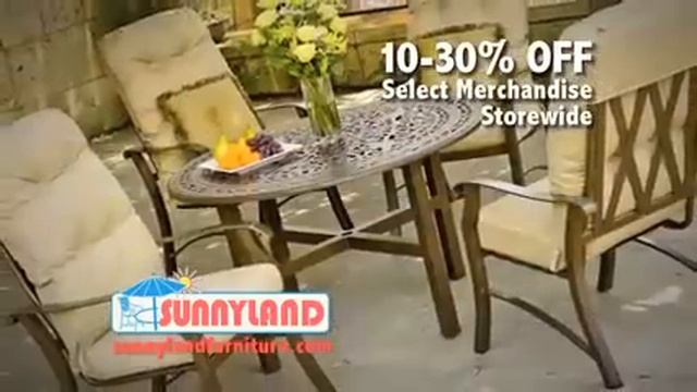 Sunnyland Outdoor Furniture - Summer On The Patio 2015 смотреть онлайн