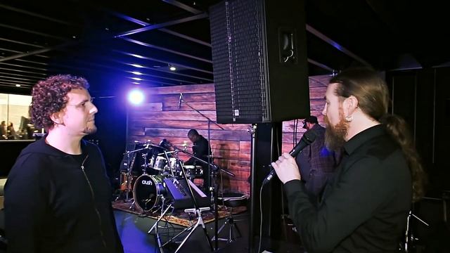 The LINEAR 5 live setup at the HK Audio booth at NAMM 2018 смотреть онлайн