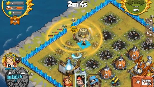 Vikings Gone Wild Level 75-4: Upgrading Asgard Gate to Level 2 смотреть онлайн