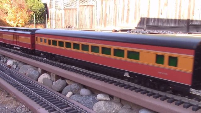 Testing Aristo Heavyweight Car With Mitigated 3 axle Trucks Passenger Train смотреть онлайн