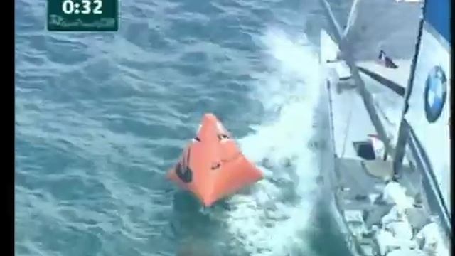 32nd America's Cup .- BMW ORACLE- ESP.-las regatas se ganan en el agua смотреть онлайн
