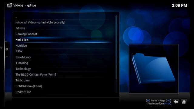 Kodi (XBMC) Google Drive Add-on смотреть онлайн