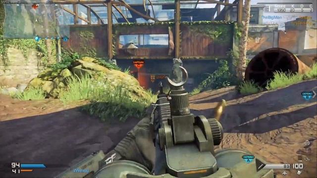 Call of Duty Ghost | Bots Multiplayer | Domination on Siege смотреть онлайн