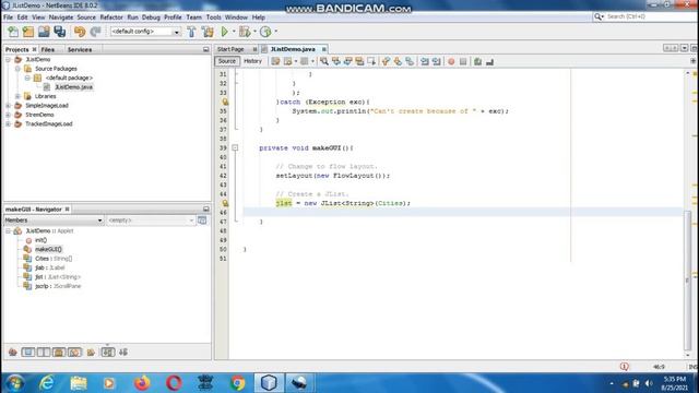 Java the complete Reference Ninth Edition (Chapter 32) Example (9) JList смотреть онлайн