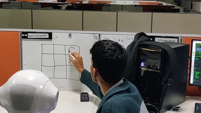 Pepper Robot Playing Tic-Tac-Toe смотреть онлайн