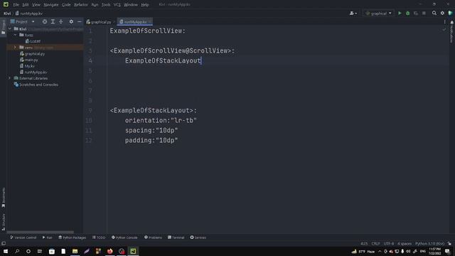 How to make Scroll View kivy Python смотреть онлайн