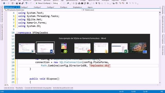 Parte 3/8 - Xamarin.Forms - SQLite смотреть онлайн