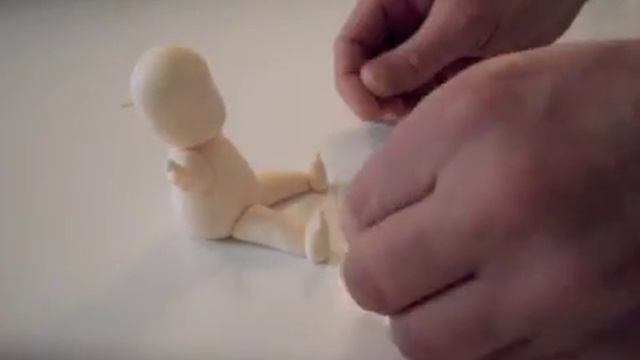 How to Make a Baby ... out of icing :) simple. Cake Decoration / 1st birthday Topper смотреть онлайн