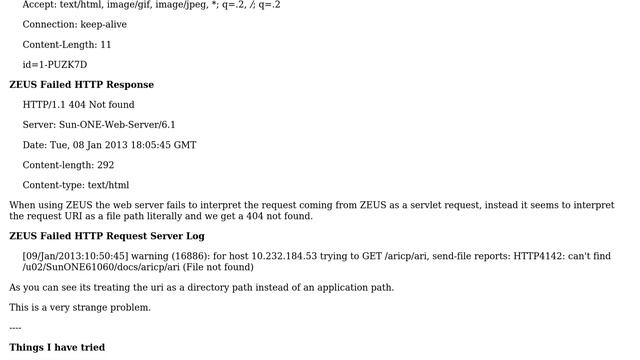 DevOps & SysAdmins: ZEUS ZXTM breaks HTTP request to a Java Servlet HTTP 404? смотреть онлайн