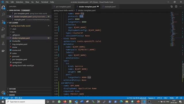 OpenShift Template (OpenShift Tutorial Part-6) Red Hat EX288 смотреть онлайн