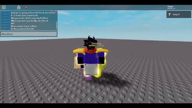 ROBLOX script- Star Platinum смотреть онлайн