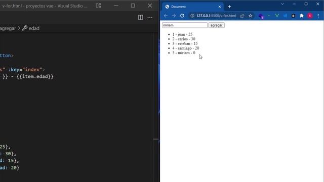 #07 | Renderizado de lista | bucles v-for | Curso Vue js en Español смотреть онлайн