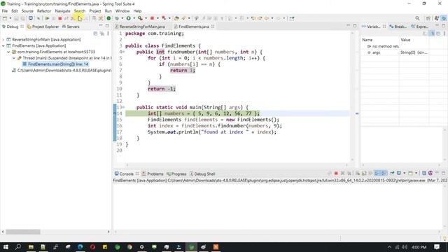 Linear search implementation in java - Most important question asked in java смотреть онлайн