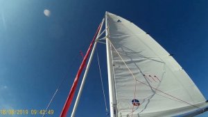 Бесконечная закрутка генакера на SibCat-18